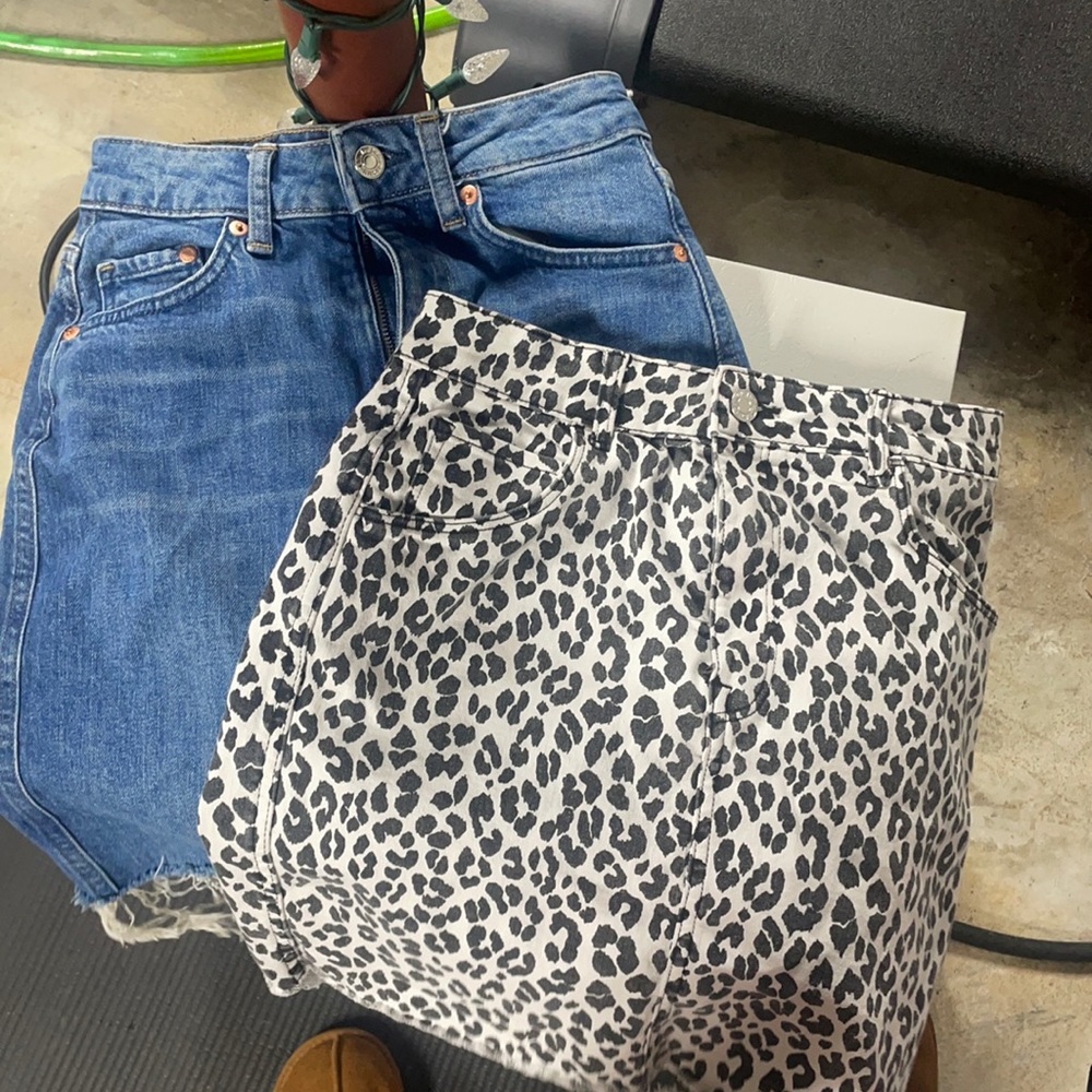 Adorable 2 Set of Jean Skirts